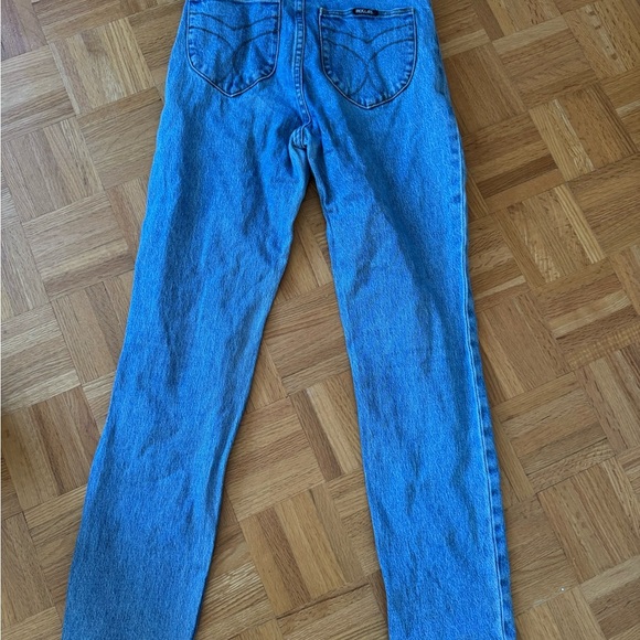 Rolla's -Dusters Jeans Women’s 25 Blue ~High Rise Slim - Picture 4 of 5